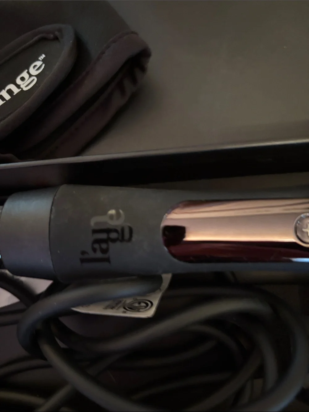 Lange  Curling Wand with Black Heat-Resistant Glove